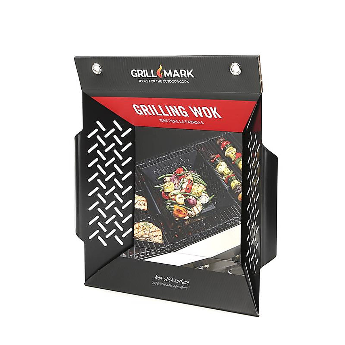 Grill Mark - 00124ACE - Steel Wok Topper 12 In. L X 12 In. W 1 Pack