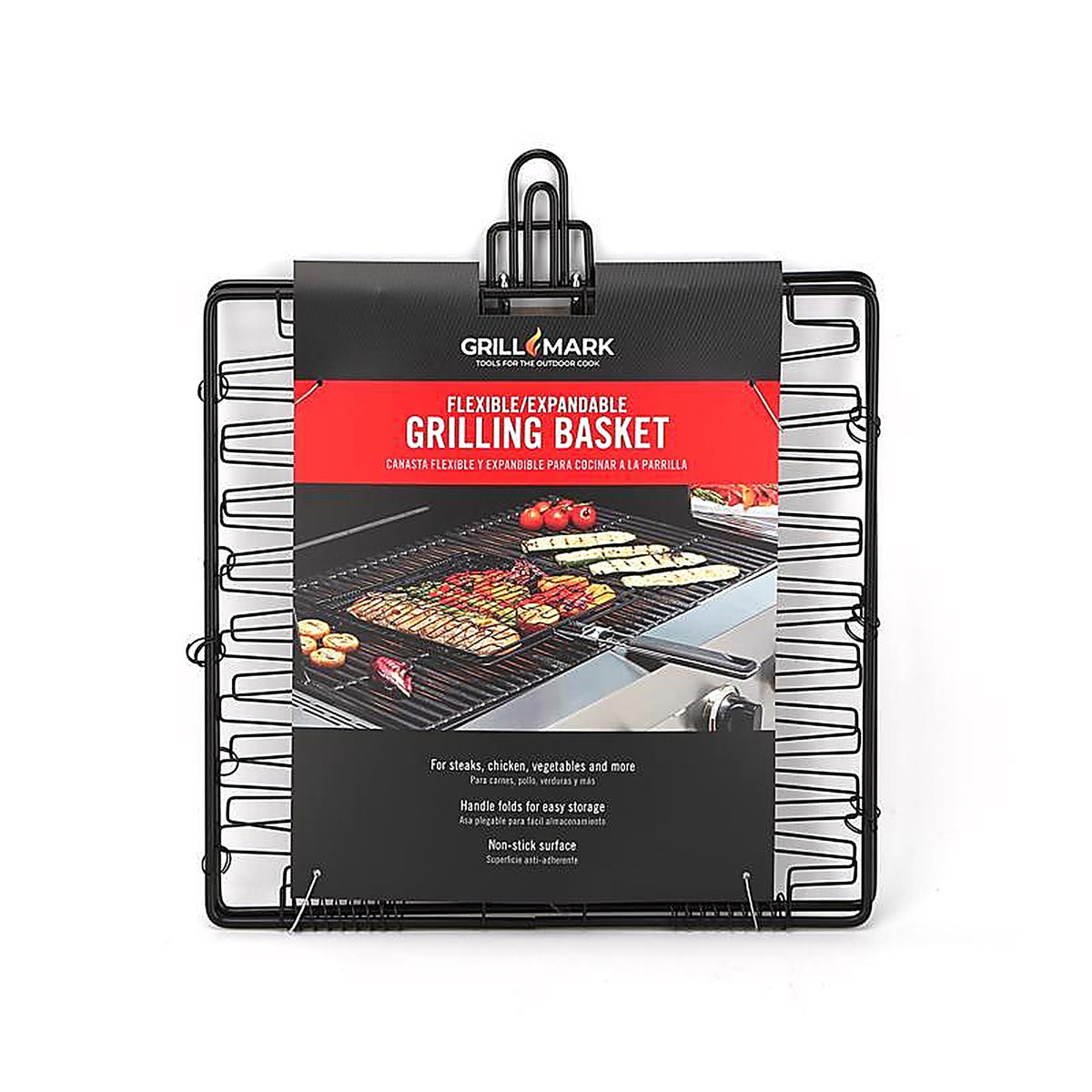 Grill Mark - 00128ACE - Steel Grill Basket 13 In. L X 12 In. W 1 Pack