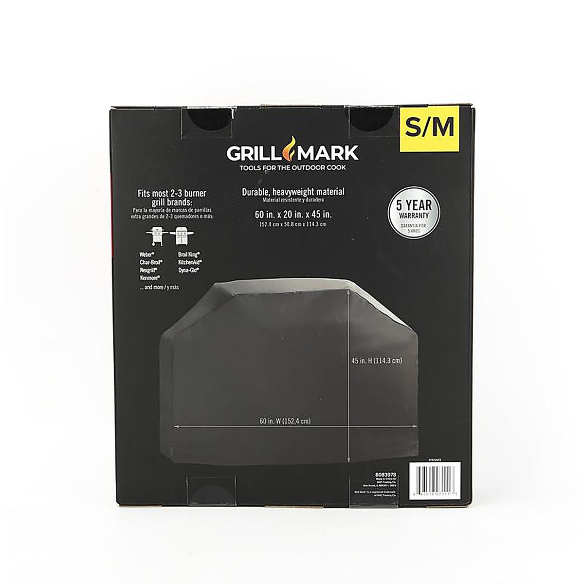 Grill Mark - 07422ACE - Black Grill Cover for Universal