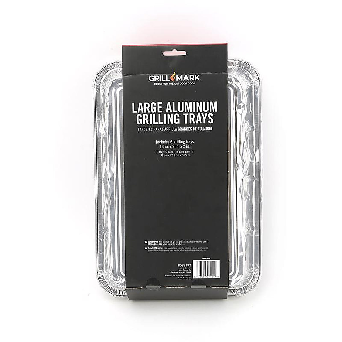 Grill Mark - 606602 - Aluminum Grilling Pan 6 Pack