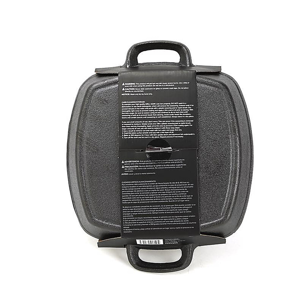 Grill Mark - 08108ACE - Cast Iron Deep Dish Pan 12.8 In. L X 10.3 In. W 1 Pack