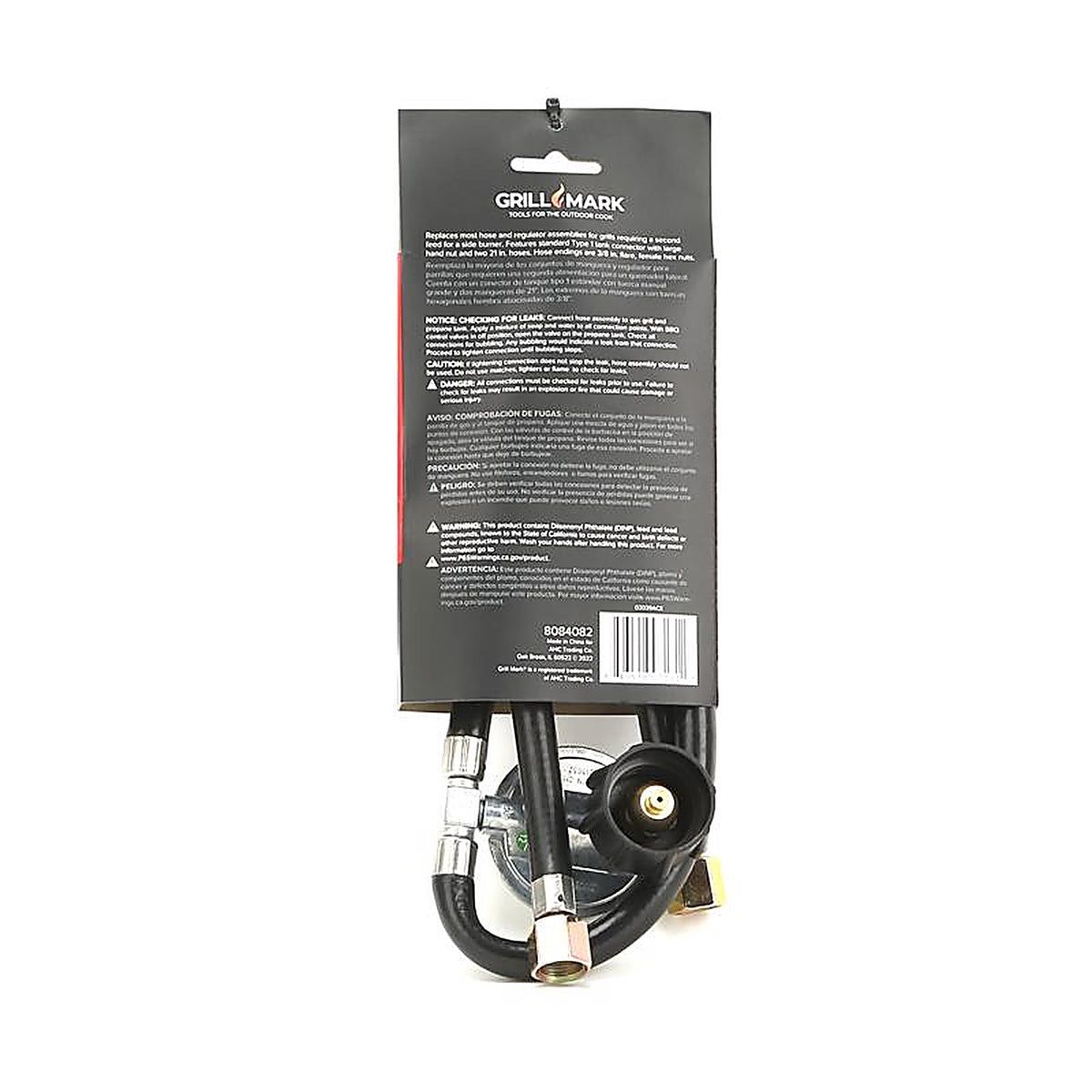 Grill Mark - 03039ACE - Rubber Hose and Regulator 21 In. L for Universal