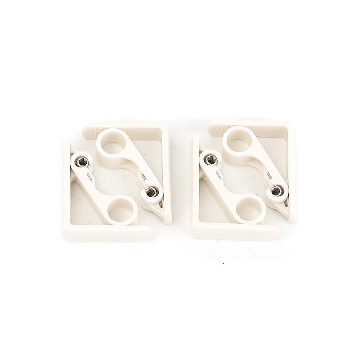 Grill Mark - 02108ACE - White Plastic Classic Tablecloth Clamps 4 Piece