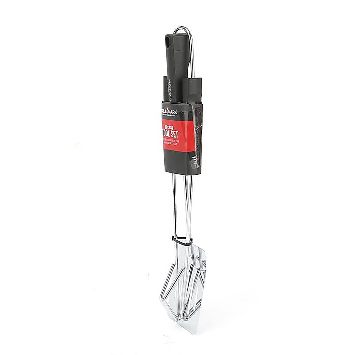 Grill Mark - 02859ACE - Stainless Steel Black/Silver Grill Turner/Tong 2 Pack
