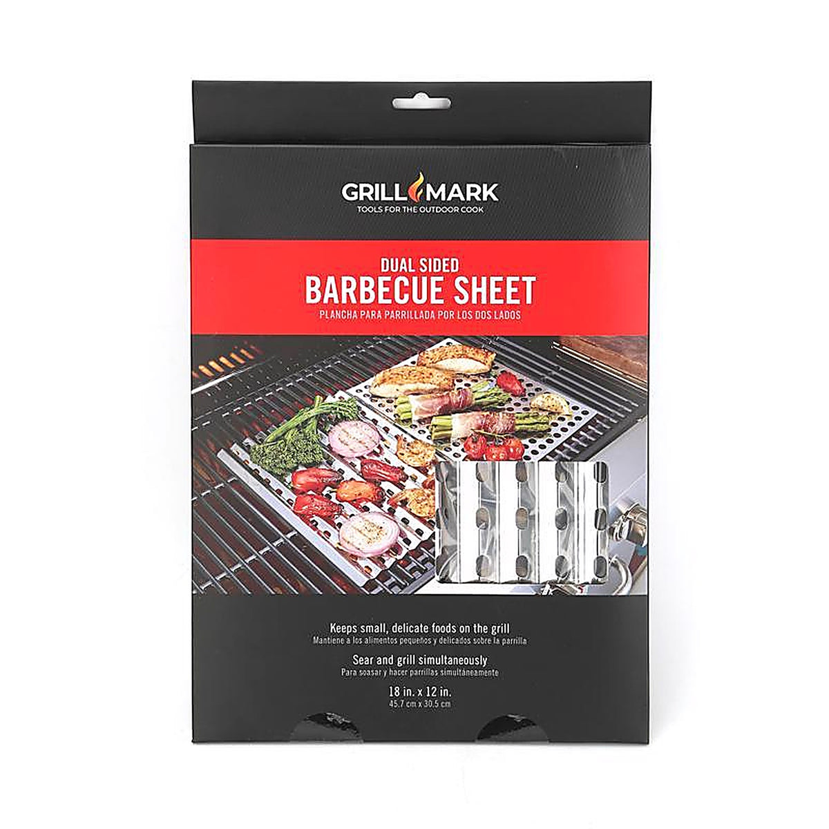 Grill Mark - 06039ACE - Stainless Steel Grilling Mesh Sheet 18 In. L X 12 In. W 1 Pack