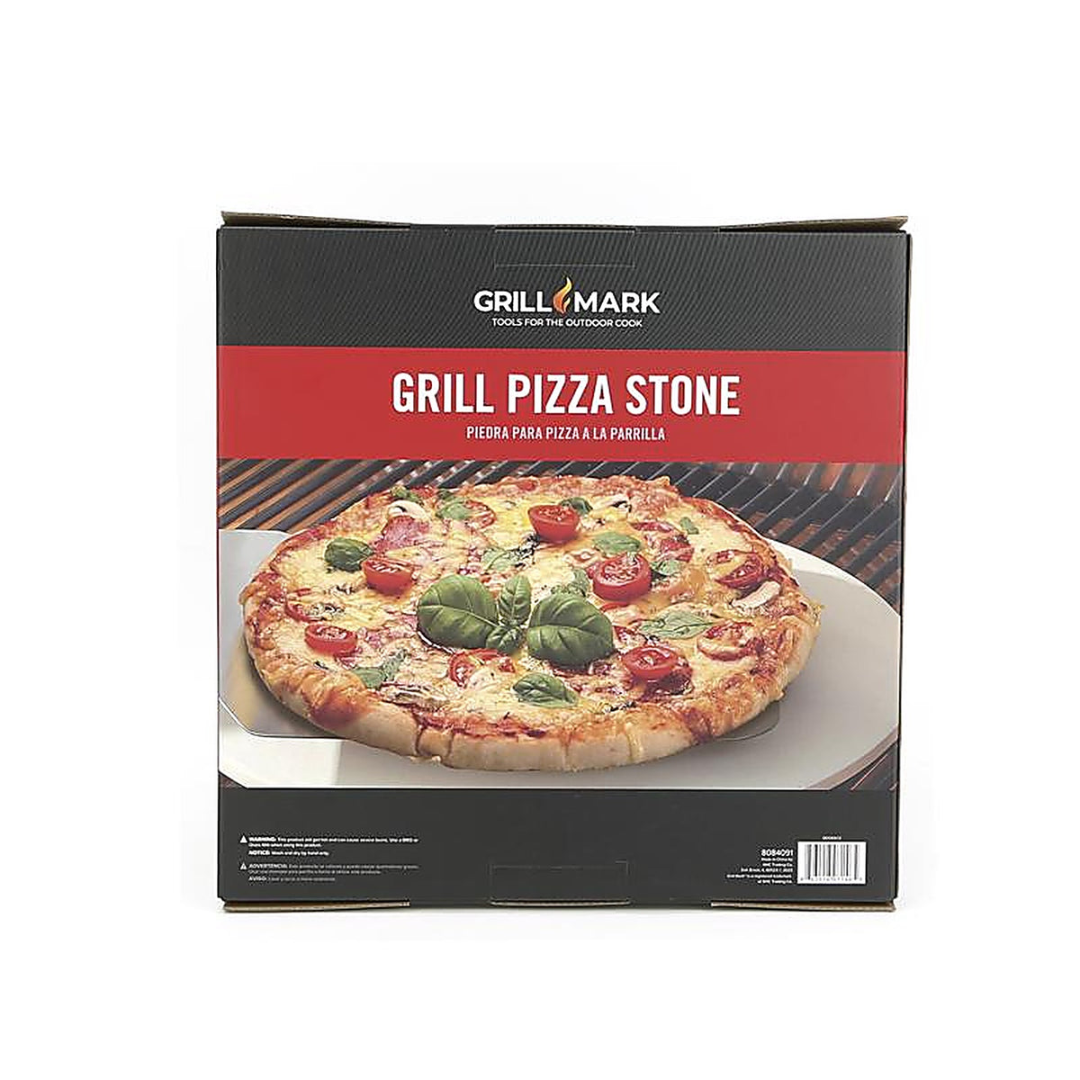 Grill Mark - 06128ACE - Corderite Stone Grill Pizza Stone 13 In. L X 13 In. W 1 Pack