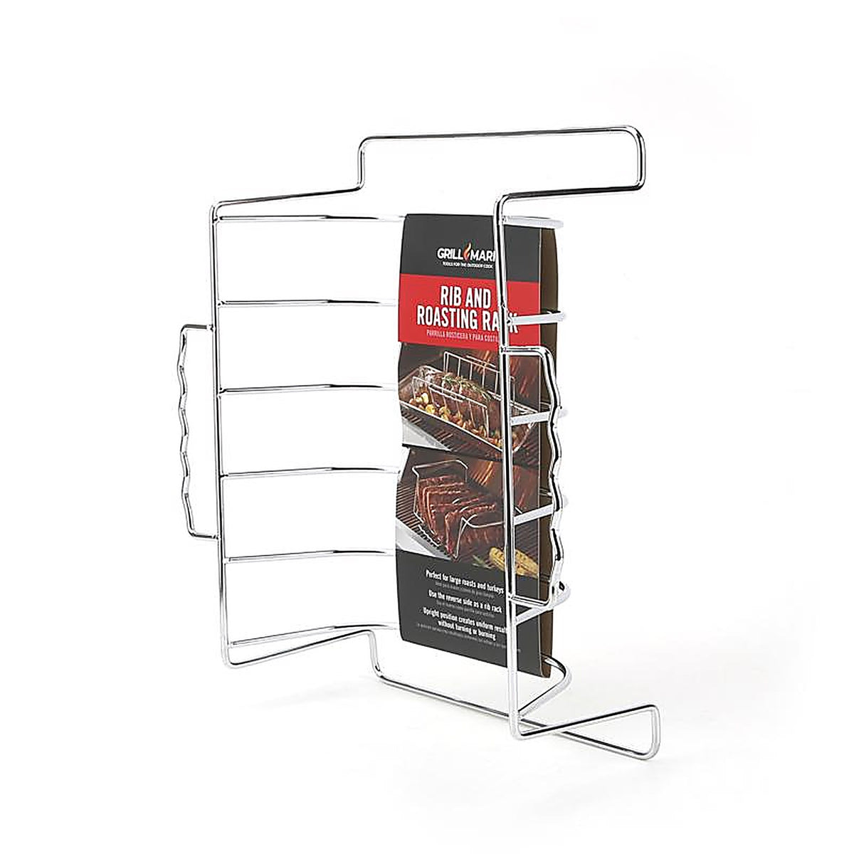 Grill Mark - 06828ACE - Steel Rib and Roast Rack 10 In. L X 4.75 In. W 1 Pack