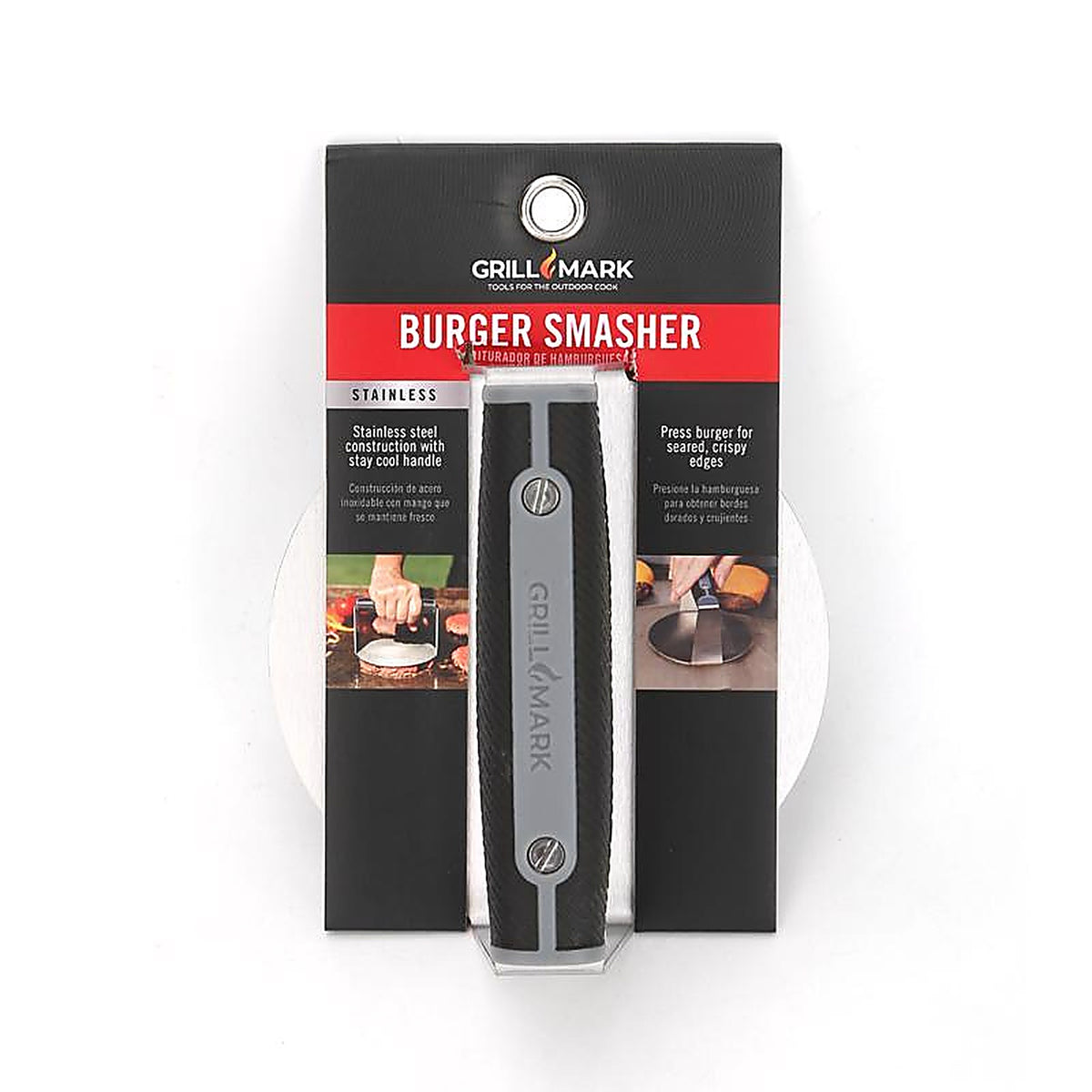 Grill Mark - 08804ACE - Stainless Steel Burger Press 1 Pack