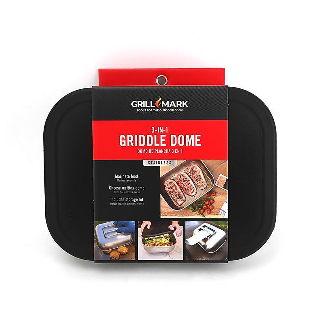 Grill Mark - 08808ACE - Stainless Steel Griddle Dome 1 Pack