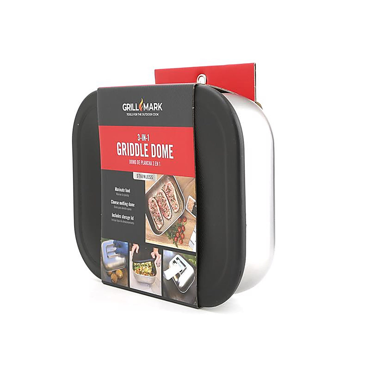 Grill Mark - 08808ACE - Stainless Steel Griddle Dome 1 Pack