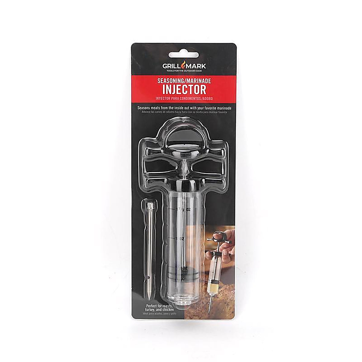 Grill Mark - 40100ACE - Plastic Season Injector 1 Pack