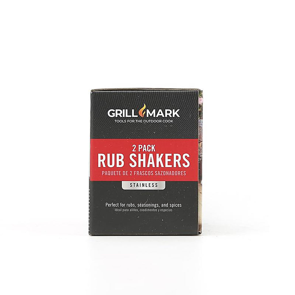 Grill Mark - 40119ACE - Silver Stainless Steel Rub Shaker