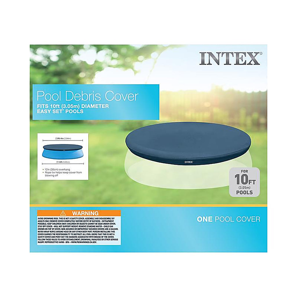 Intex - 28021E - Pool Cover 12 In. H X 10 Ft. W X 10 Ft. L