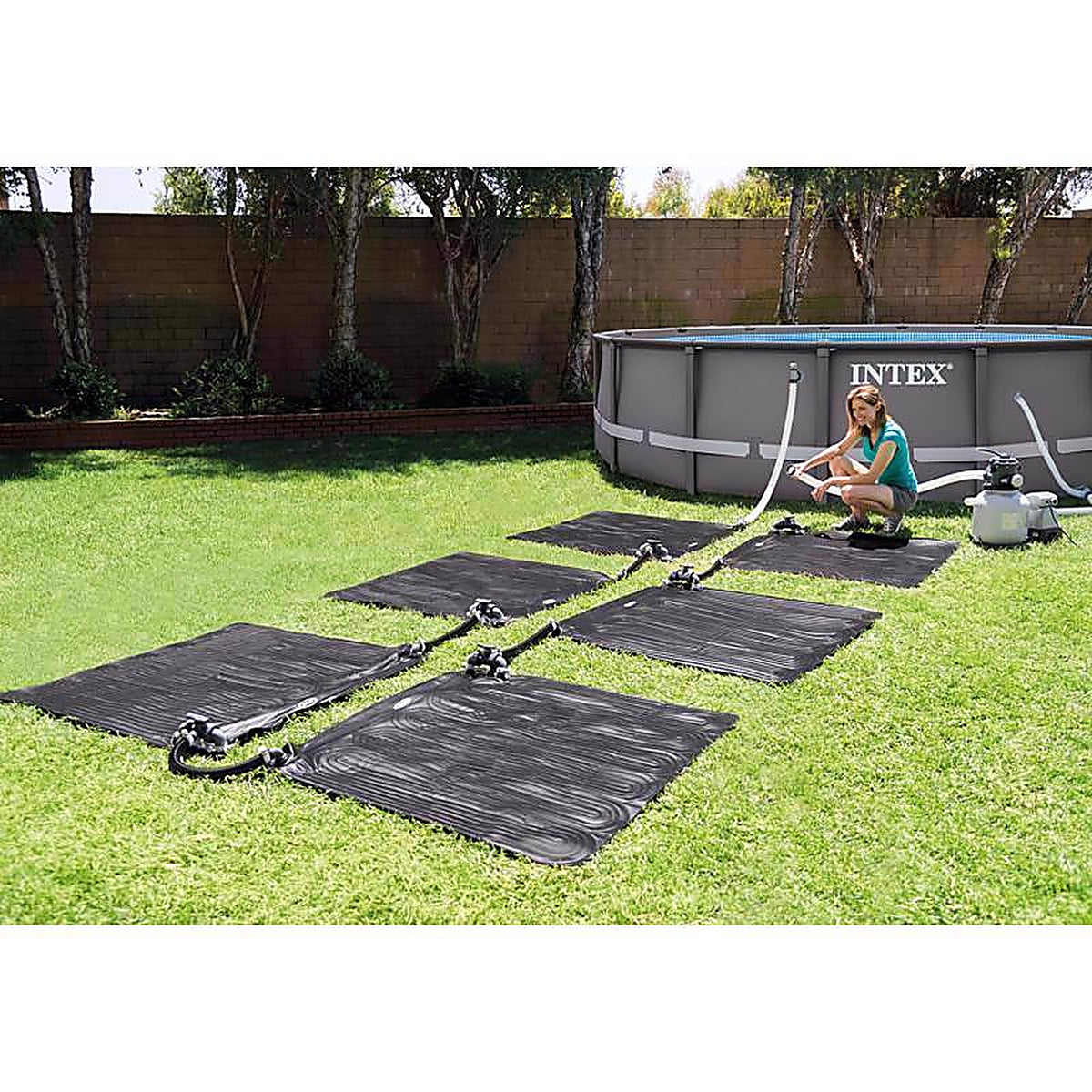 Intex - 28685E - Solar Pool Heater Kit 47 In. H X 47 In. W