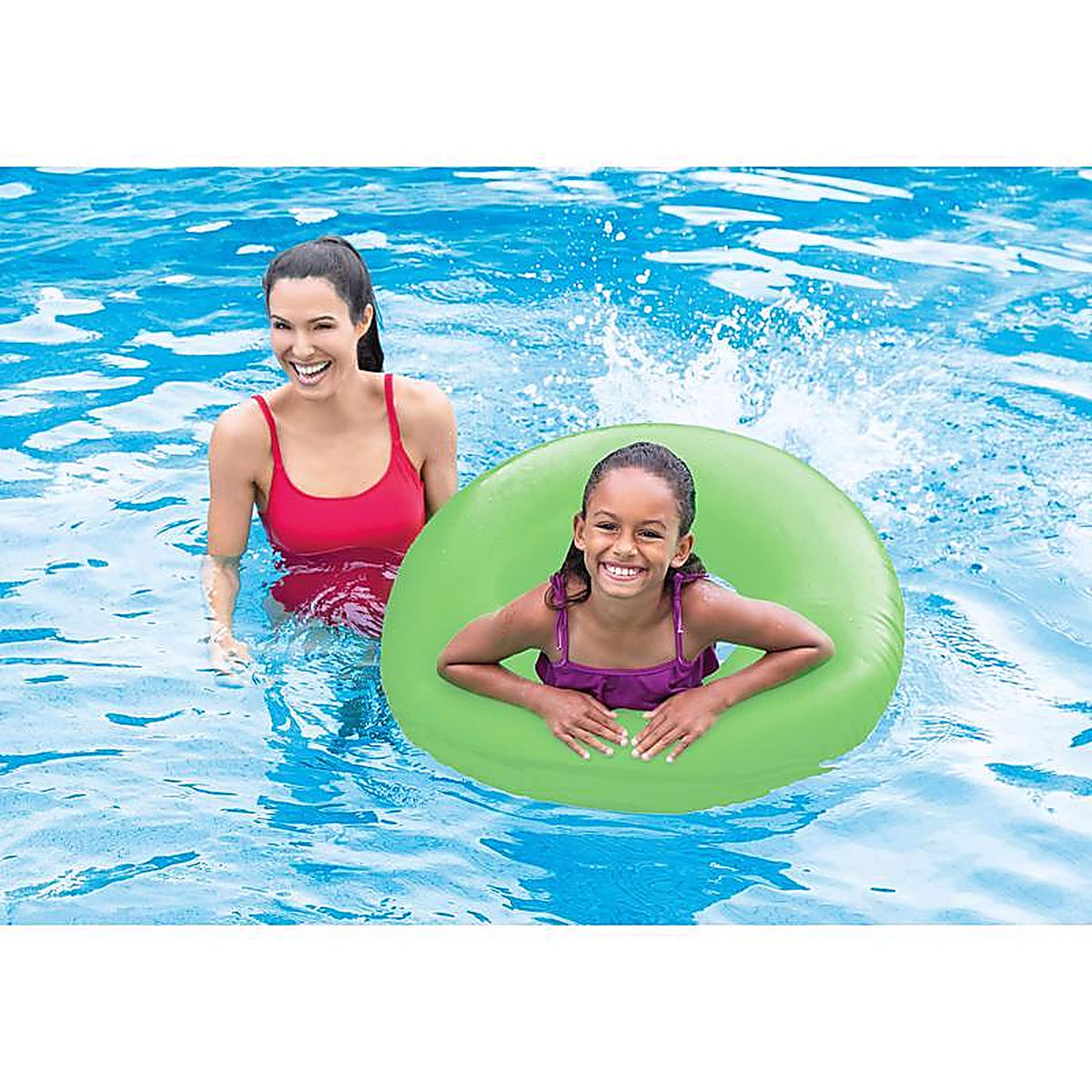 Intex - 59262EP - Assorted Vinyl Inflatable Neon Frost Pool Float Tube