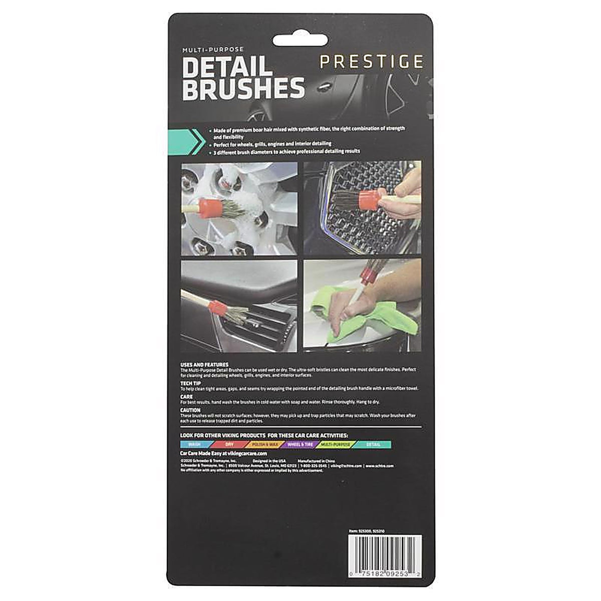 Viking - 925300 - Ultra Soft Detail Brush Set 3 Pack