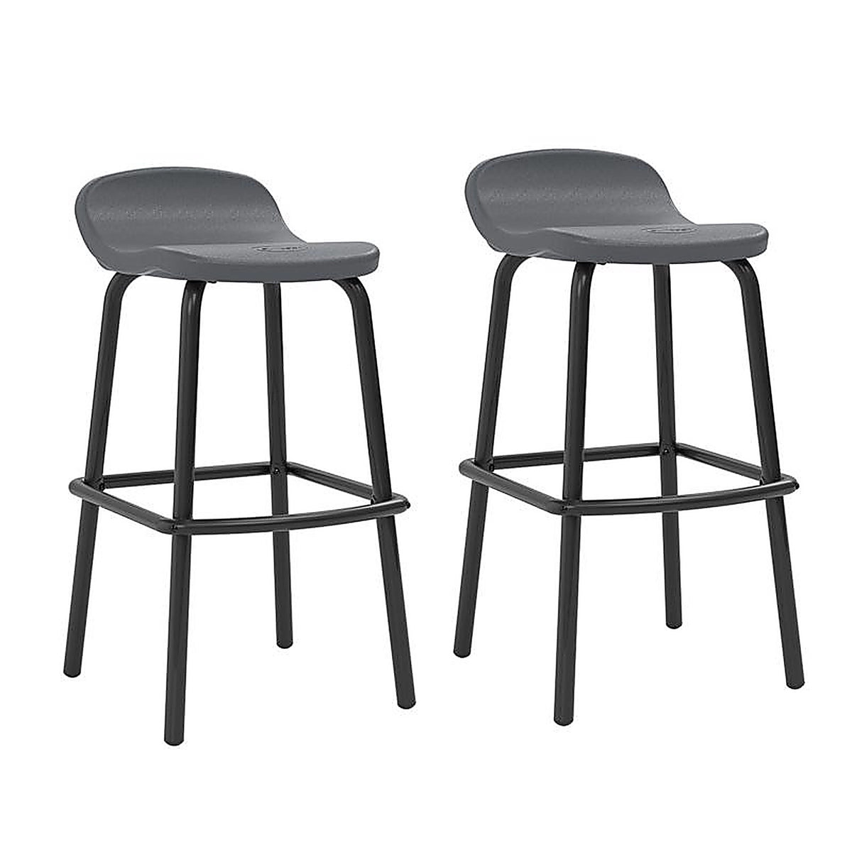 Suncast - BMBS2PK - 2 Piece Gray Steel Bar Chair Set
