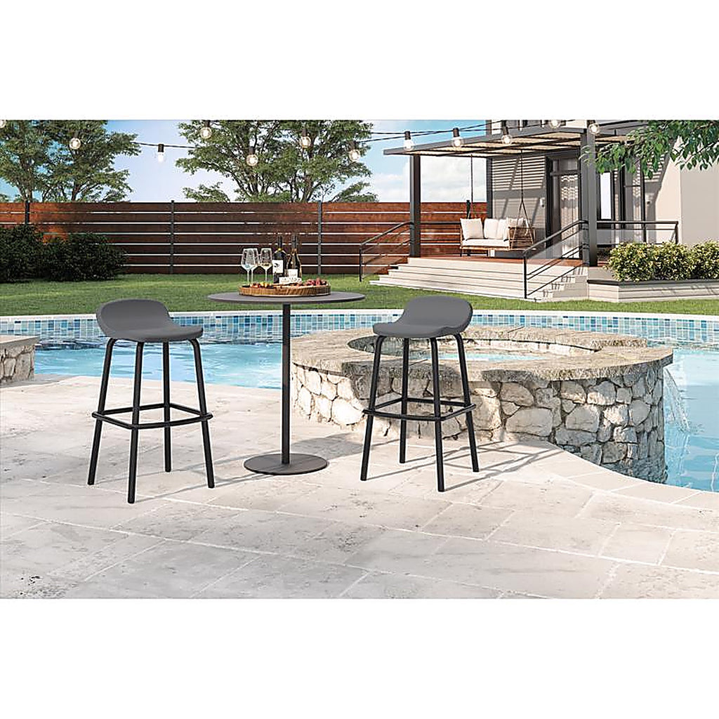 Suncast - BMBS2PK - 2 Piece Gray Steel Bar Chair Set
