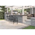 Suncast - BMBS2PK - 2 Piece Gray Steel Bar Chair Set