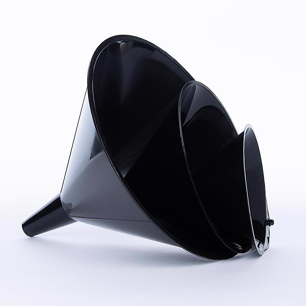 Custom Accessories 30004 Shop Craft Assorted Plastic Funnel Set