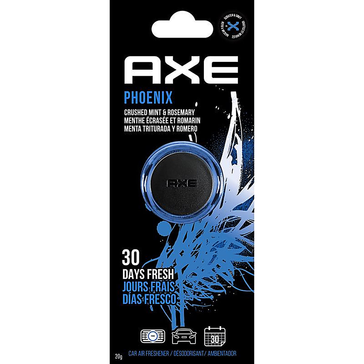 Axe - XMV603-1AME - Phoenix Mini Vent Clip 1 Pack