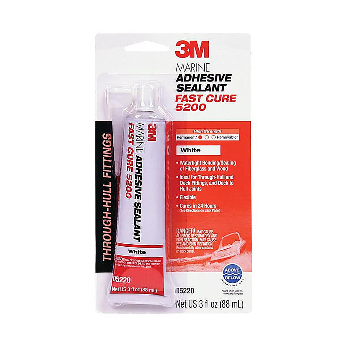 3M 05220 Marine Adhesive Sealant 3 oz.