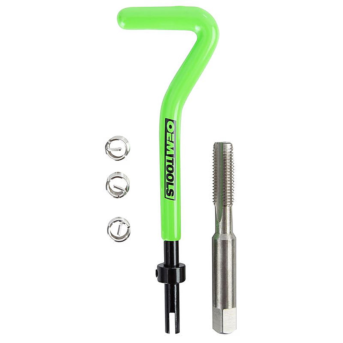 OEMTOOLS - 25628 - 21/64 In. Stainless Steel Non Locking Helical Thread Repair Kit M8 - 1.25 MM