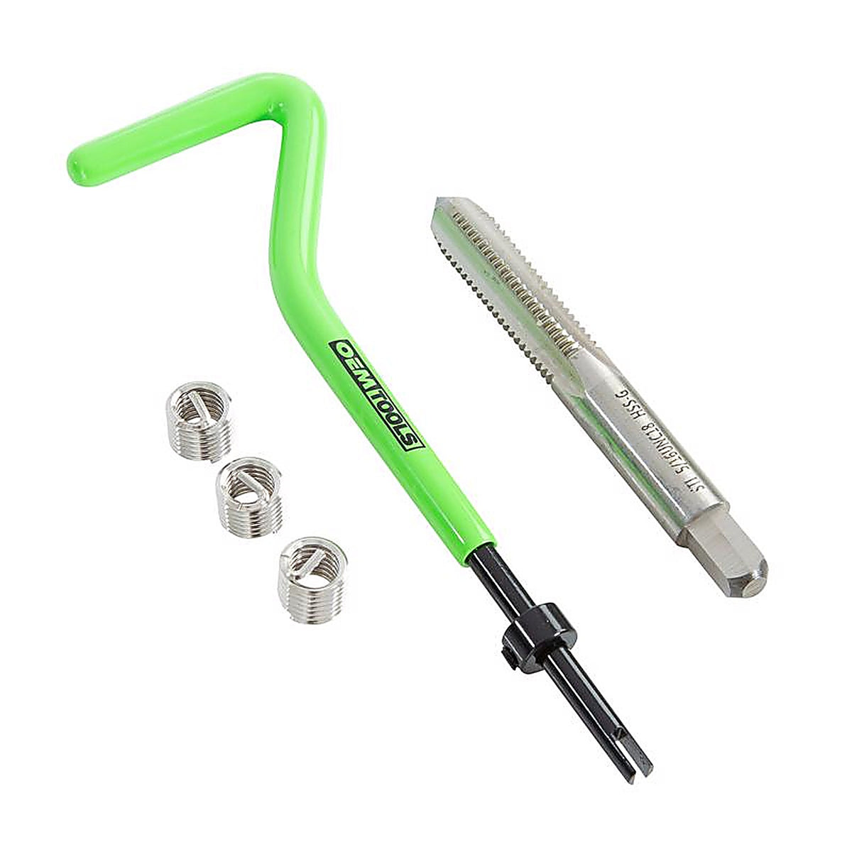 OEMTOOLS - 25604 - 5/16 In. Stainless Steel Non Locking Helical Thread Repair Kit Unc 5/16 - 18 In.