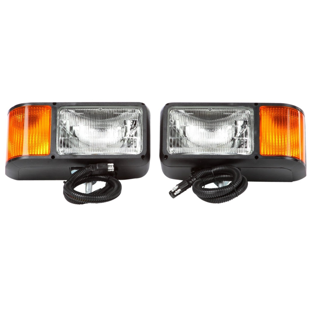 Trucklite 80888 Economy Snow Plow Lights / ATL Kit w/ Harness & Hardware