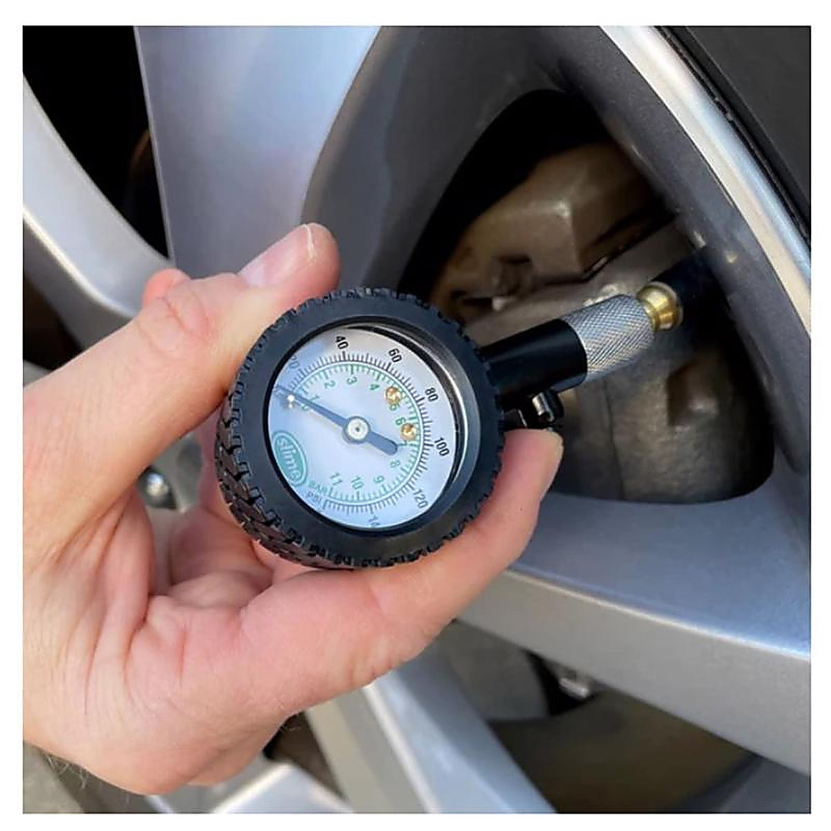 Slime - 20491 - Elite 160 PSI Dial Tire Pressure Gauge