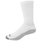 Dickies - I11750-WHITE - Dri-Tech Mens 6-12 Crew Socks White
