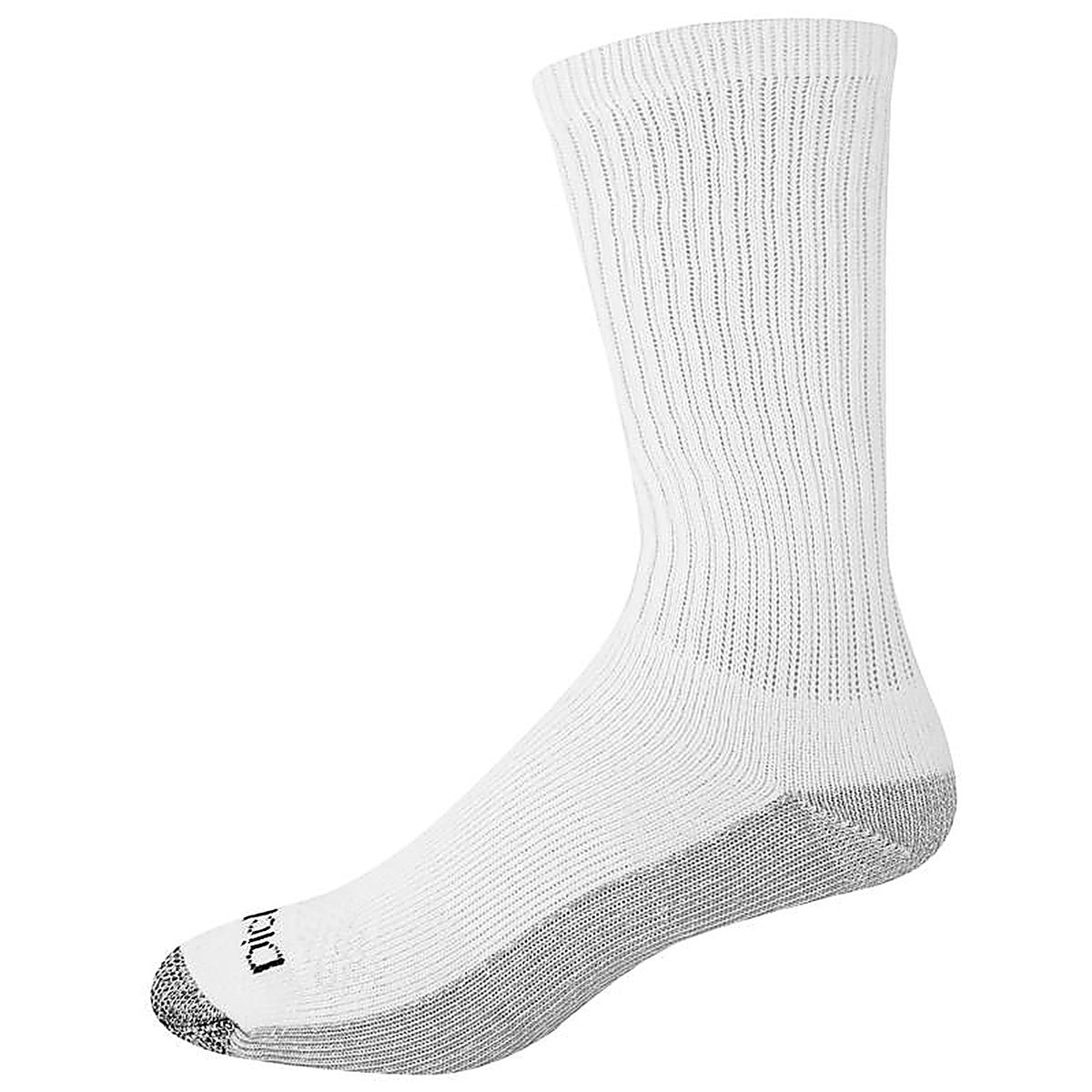 Dickies - I11750-WHITE - Dri-Tech Mens 6-12 Crew Socks White