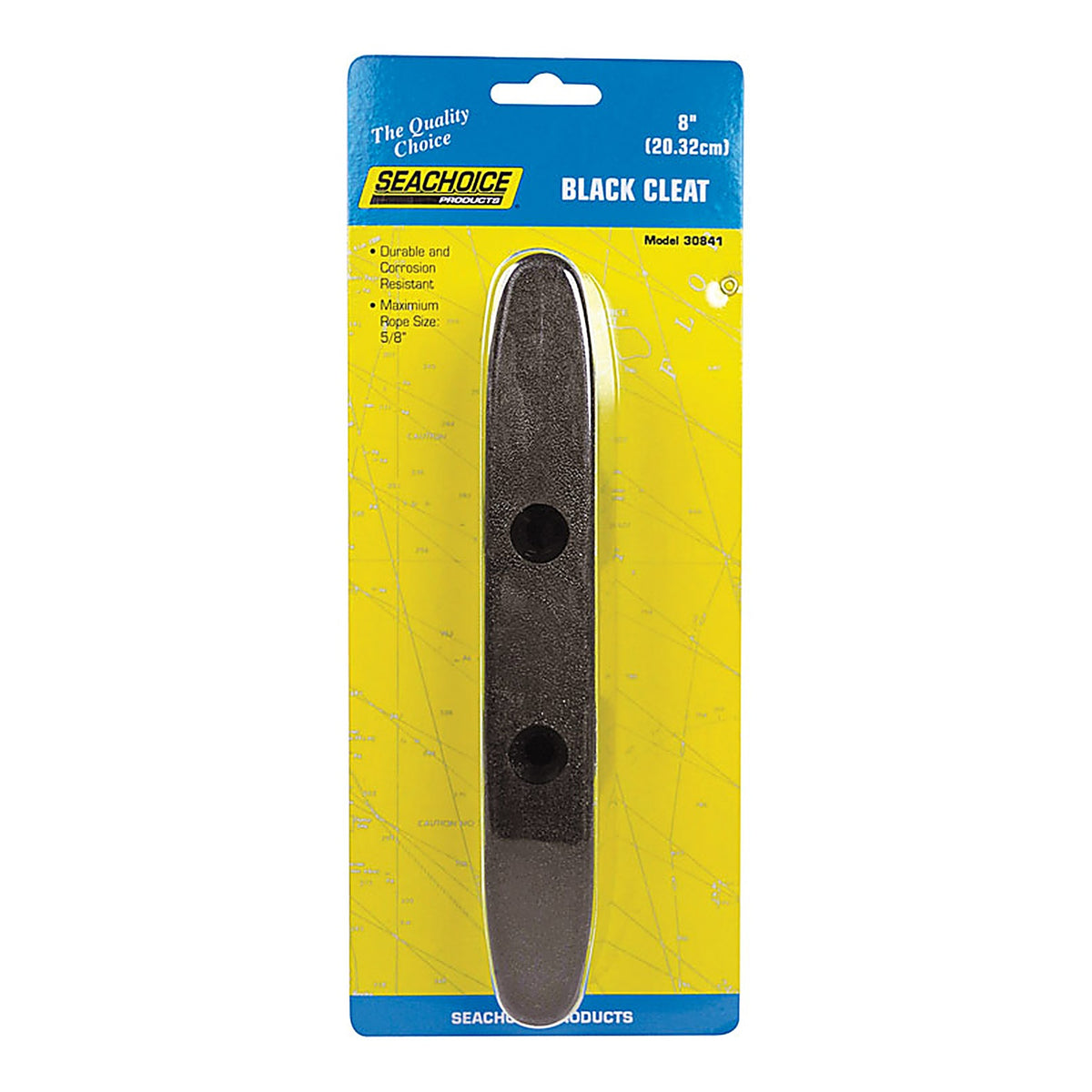 Seachoice 30841 Plastic 8 in. L x 19.8 in. W Cleat 1/Pack