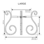Gardien - GD44545-C - Bronze Steel Plant Stand