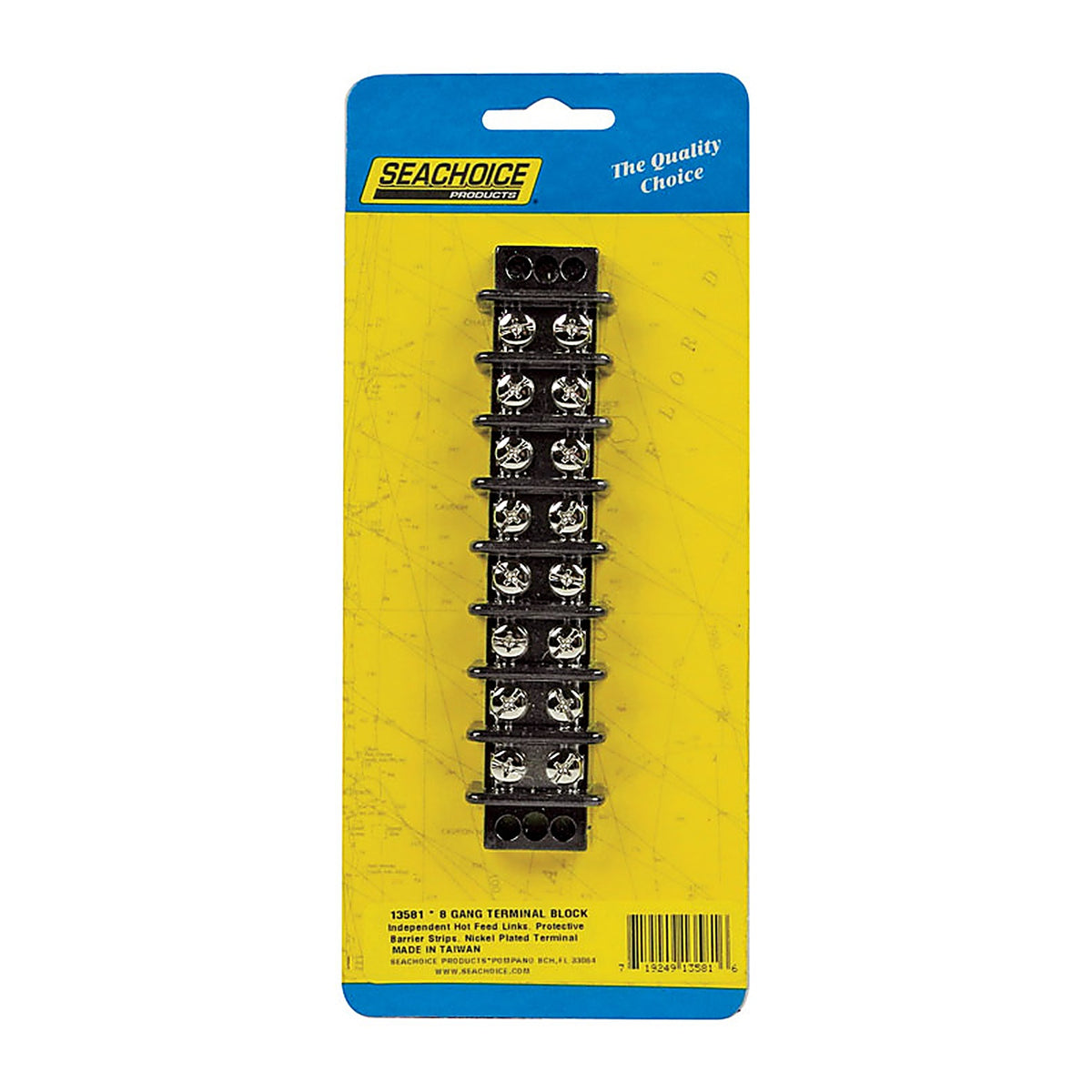 Seachoice 13581 Terminal Block Brass