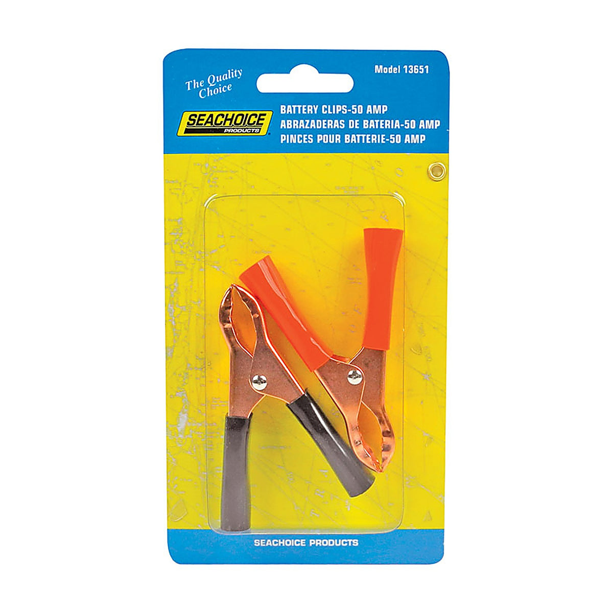 Seachoice 13651 Battery Clips Copper