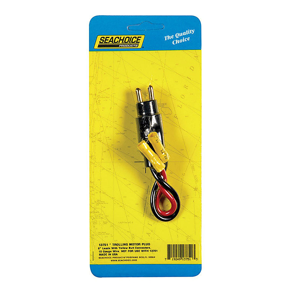 Seachoice - 50-13751 - Trolling Motor Plug