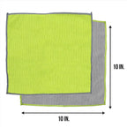 Viking - 915400 - Microfiber Cleaning Cloth 10 In. W X 10 In. L 2 Pack