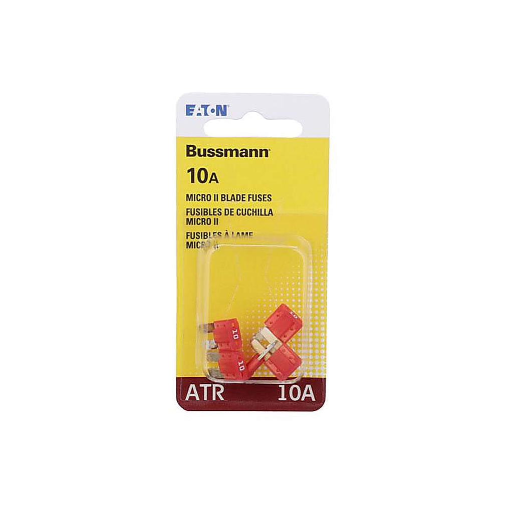 Bussmann - BP/ATR-10-RP - 10 Amps Atr Red Blade Fuse 5 Pack
