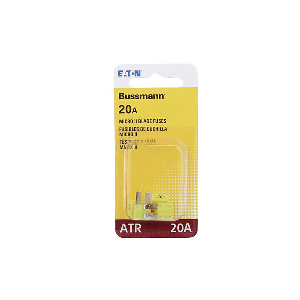 Bussmann - BP/ATR-20-RP - 20 Amps Atr Yellow Blade Fuse 1 Pack