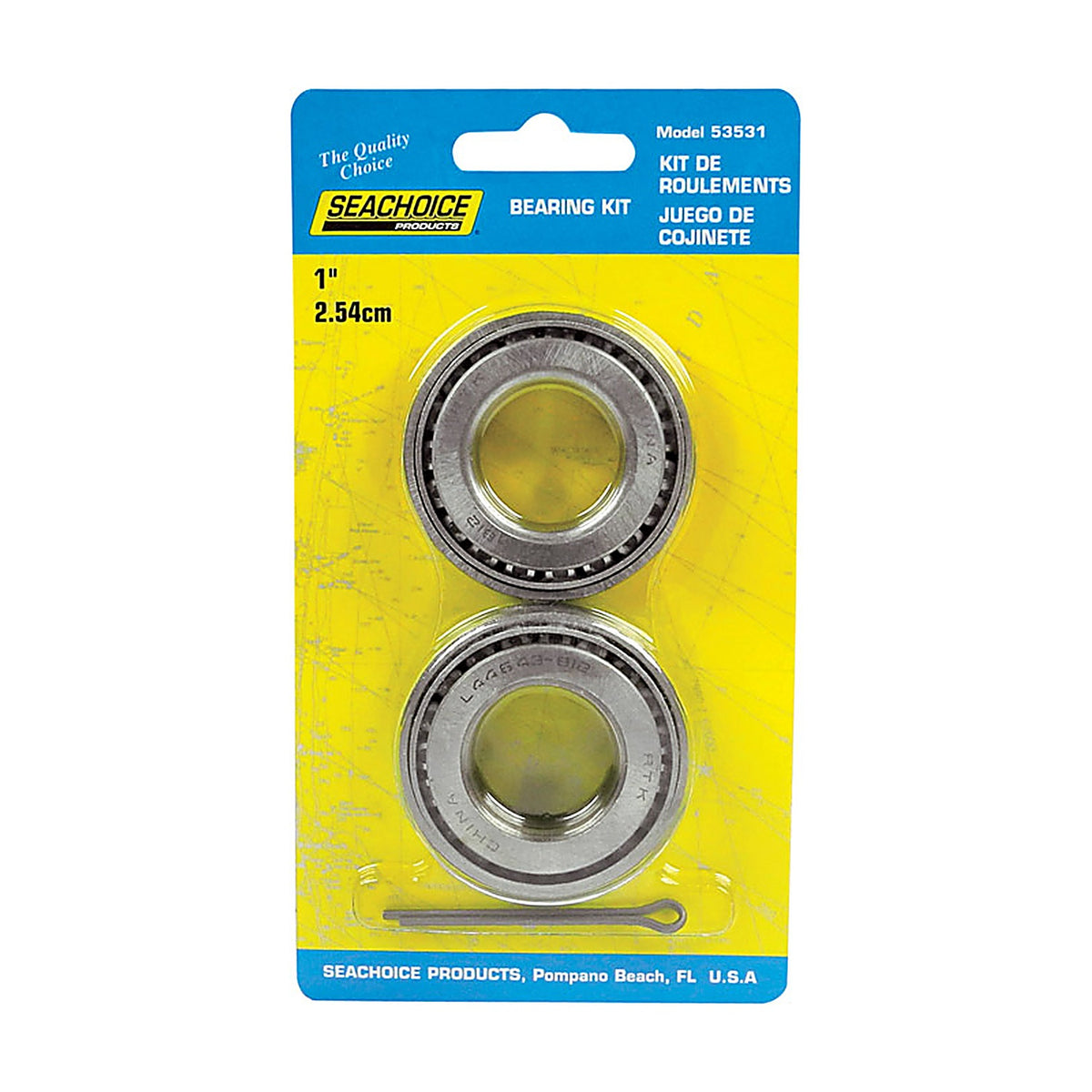 Seachoice 53531 Steel Trailer Wheel Bearing Kit