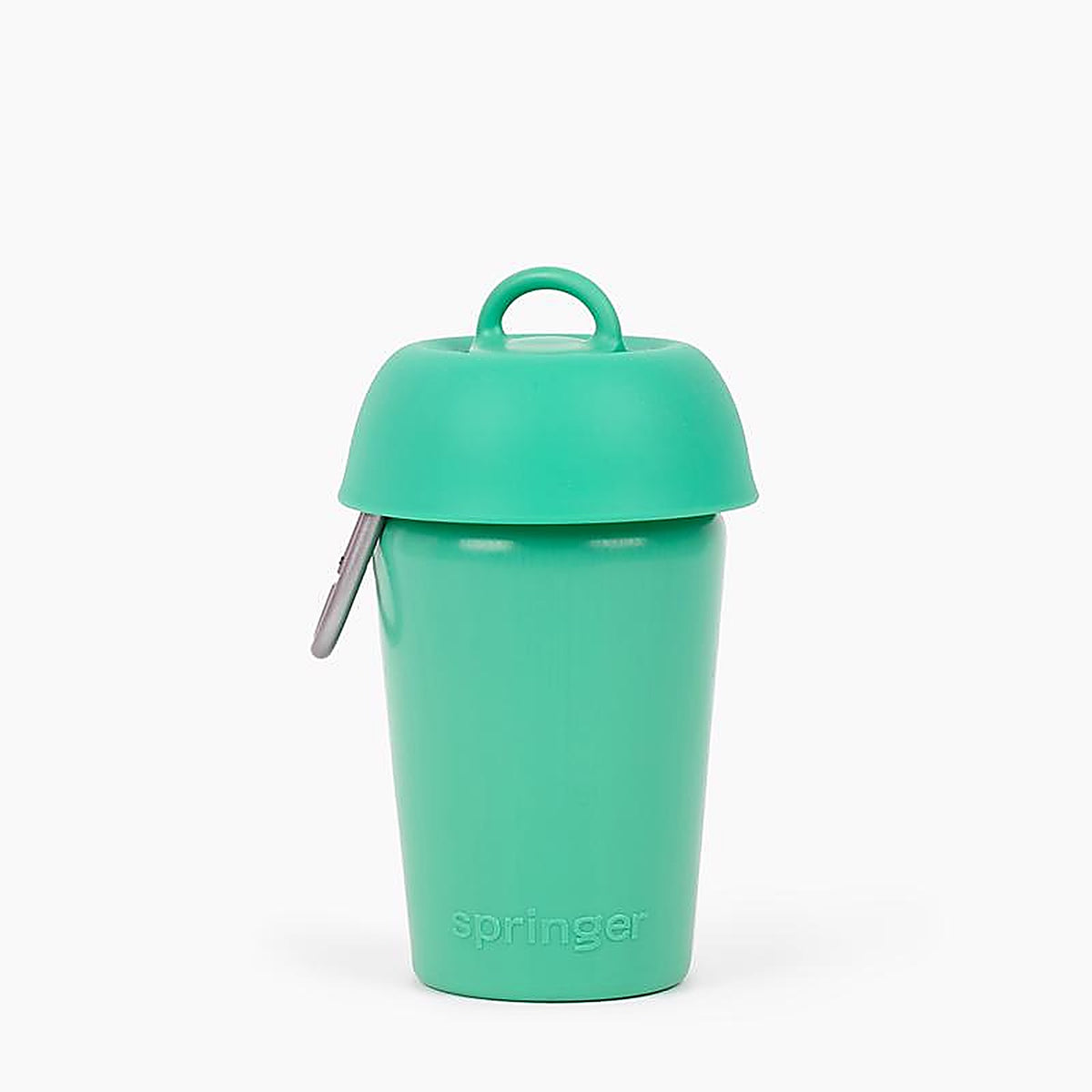 Springer - FL2003-12 - Green Flip Plastic Pet Travel Bottle for Dogs