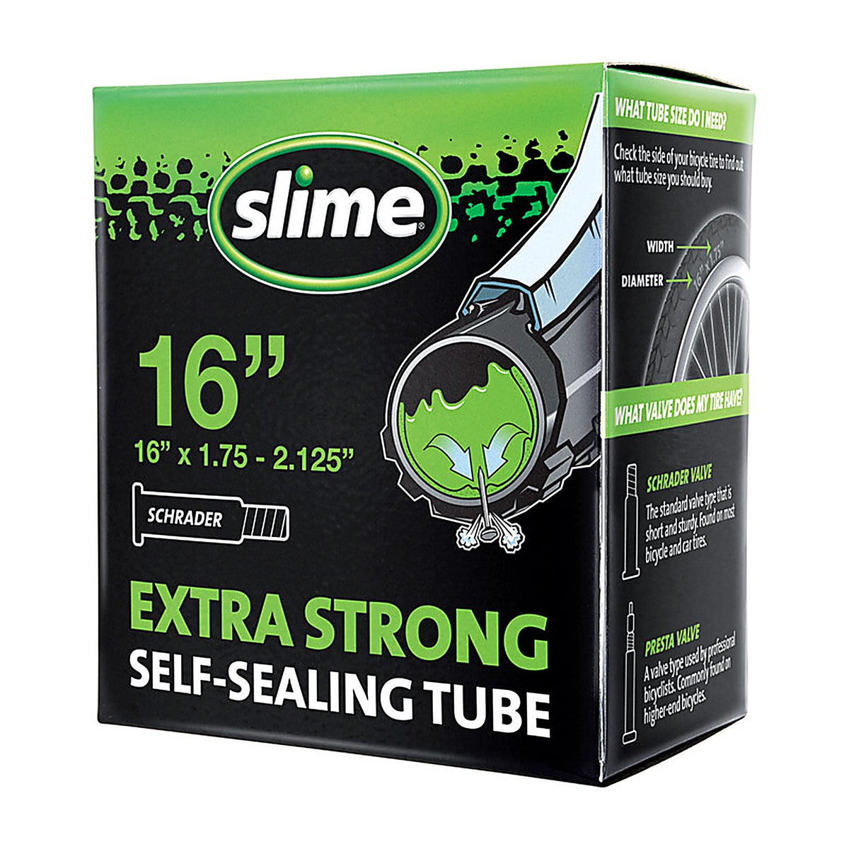 Slime 30051 Self Sealing Rubber Bike Tube 1/Pack