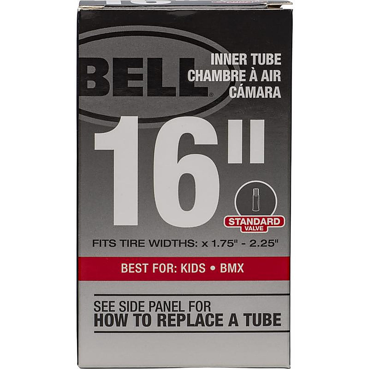 Bell Sports 7109060 16 in. Rubber Bicycle Inner Tube 1 pk