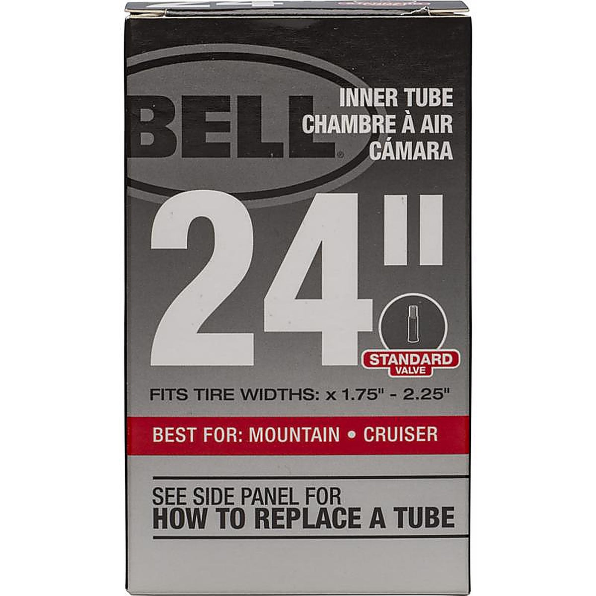 Bell Sports 7109052 24 in. Rubber Bicycle Inner Tube 1 pk