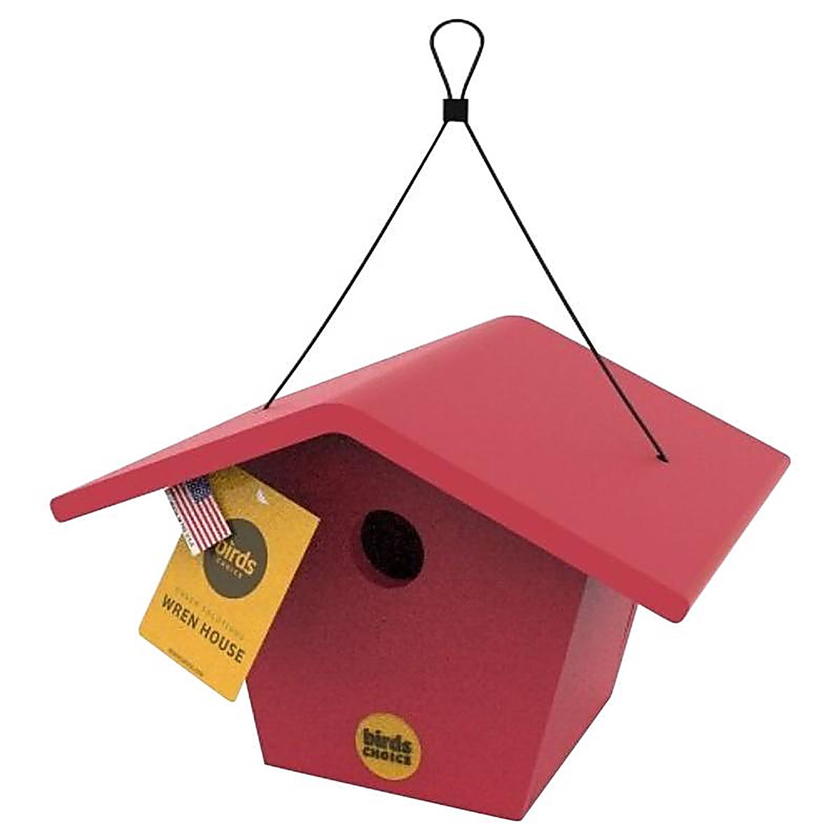 Birds Choice - BCWHRD - 6.25 In. H Plastic Bird House