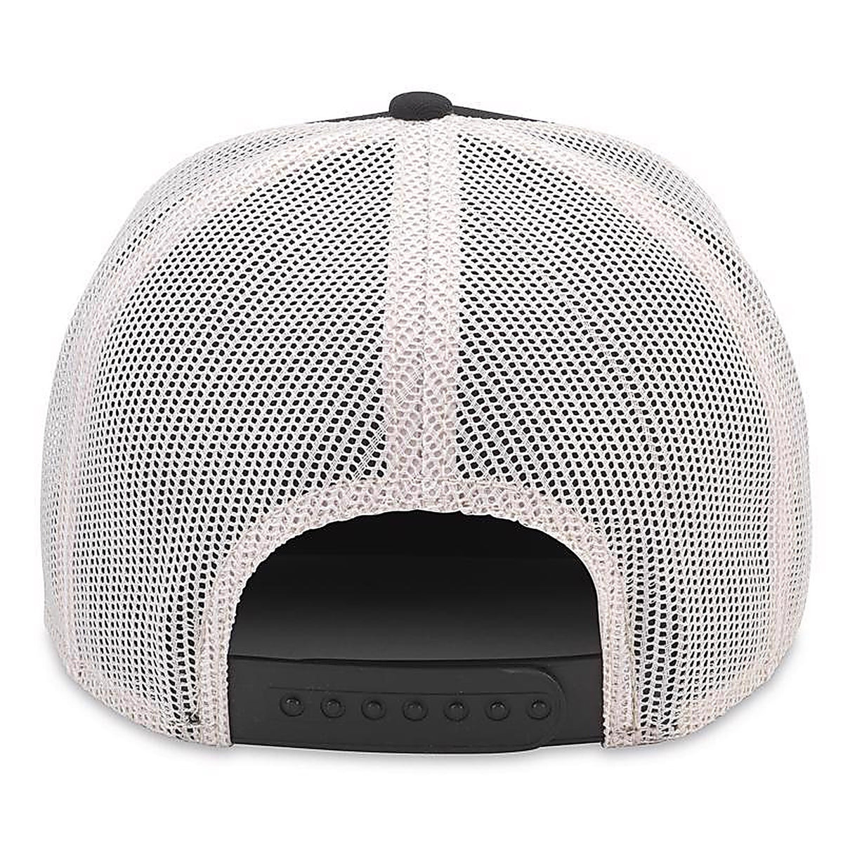 Ace Vintage Threads - SMU500A IBLK - Headwear Logo Baseball Cap Ivory/Black One Size Fits Most