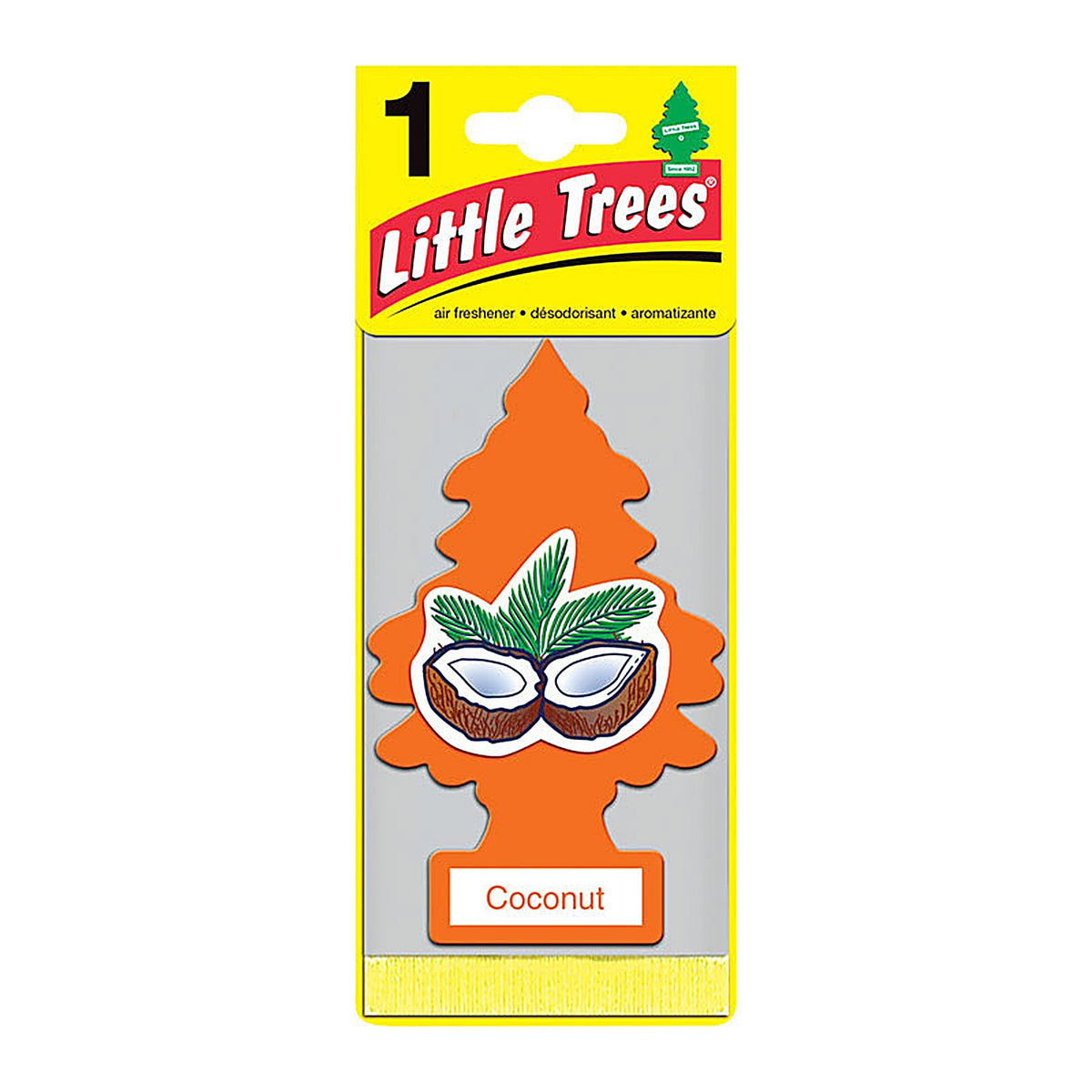 Little Trees U1P-10317 Orange Car Air Freshener 1/Pack