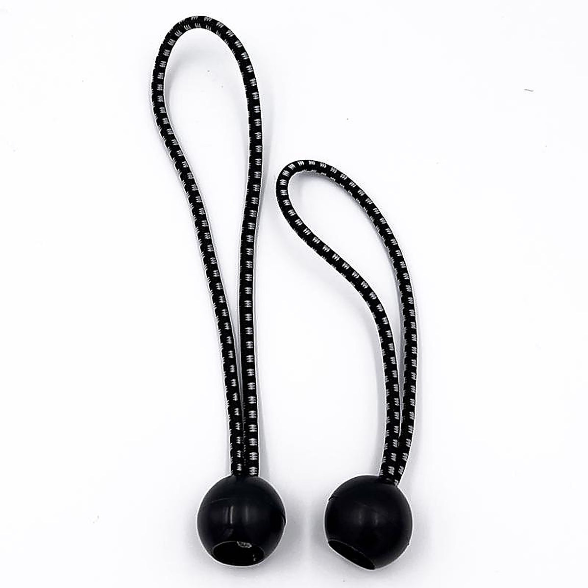 General - 1280 - Black Bungee Cord Set 6 and 9 In. L 12 Pack