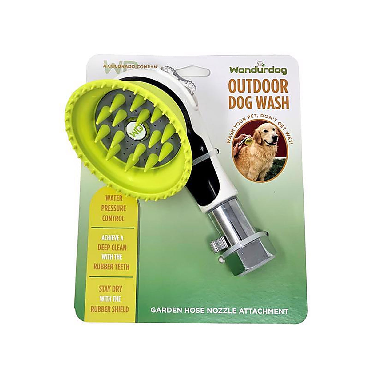 Wondurdog - WD002 - Multicolored Dog Wand Bathing System 1 Pack
